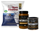 KIT 1 MANTEIGA DE BÚFALA + 1 DOCE NATOMATOO + LEITE EM PÓ BÚFALA