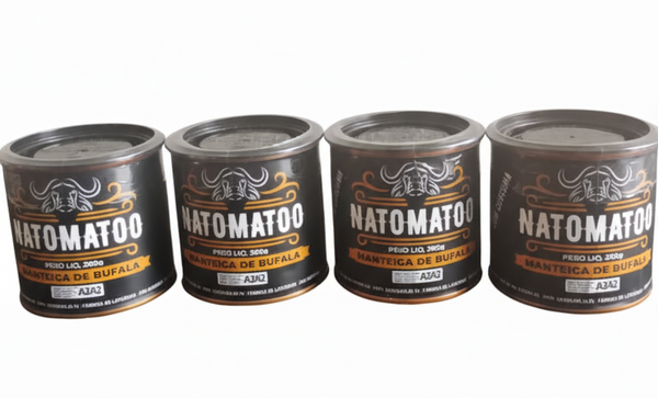 KIT 4 MANTEIGA DE BÚFALA 200G