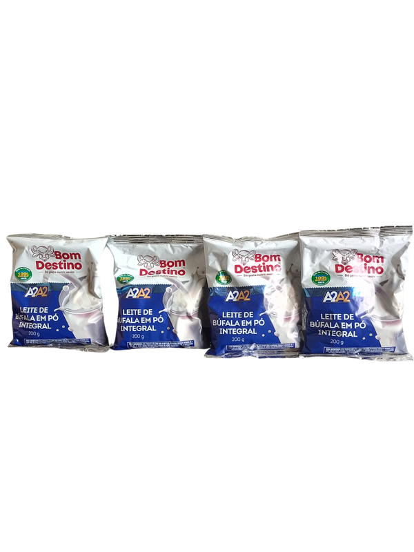 KIT 4 LEITE EM PÓ DE BÚFALA 200G